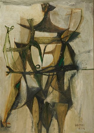 Franco Garelli, Figura N.X., 1954