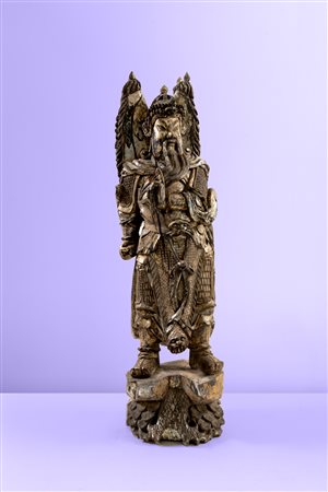 Scultura lignea "Guandi"