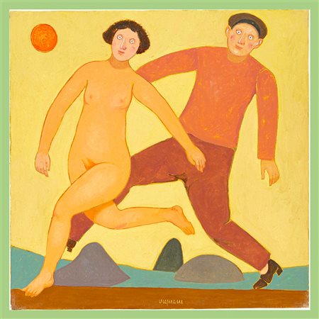 Giuseppe Vignani, Prova di ballo