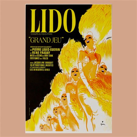 René Gruau, Lido Champs Elysees Paris, Grand Jeu