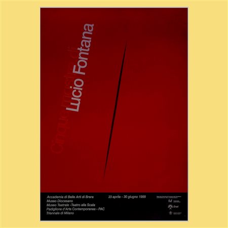 Cinque mostre di Lucio Fontana