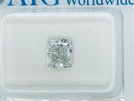DIAMANTE 1 CT COLORE H PUREZZA SI2 - TAGLIO CUSCINO - CERTIFICATO AIG - C20204