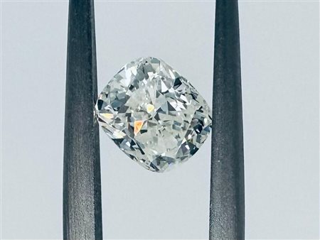 DIAMANTE 1,01 CT COLORE I PUREZZA VS2 - TAGLIO CUSCINO - CERTIFICATO AIG -...