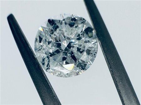 DIAMANTE 1,3 CT E - I1 - TAGLIO BRILLANTE - CERTIFICATO ID - C30402-4