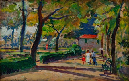 Caffiero Filippelli Livorno 1889 - 1973 Paesaggio