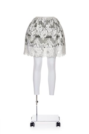 VIVIENNE WESTWOOD Iconic Mini-Crini bell shaped double layered skirt...