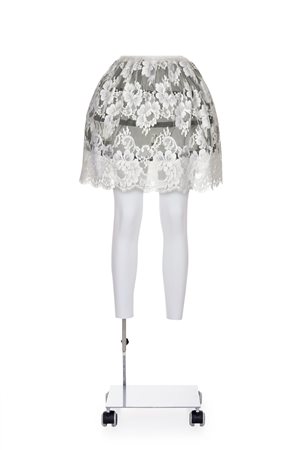 VIVIENNE WESTWOOD Iconic Mini-Crini bell shaped double layered skirt...