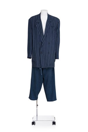 YOHJI YAMAMOTO Yohji Yamamoto Pour Homme linen suit DESCRIPTION: Yohji...