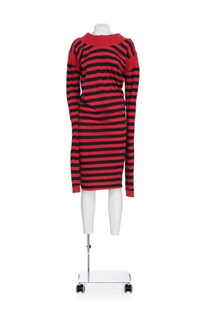BODY MAP Rare and iconic striped dress DESCRIPTION: Rare and iconic black and...