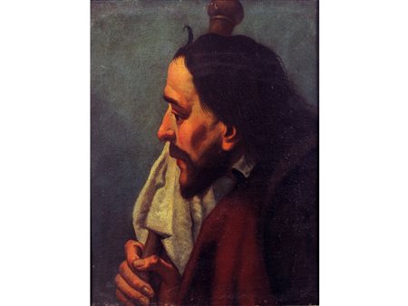 Scuola veneta (XVII secolo) Cristo Olio su tela Misure 44x36,5 cm