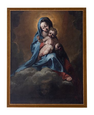 Federico Barocci (scuola di)   Madonna con bambino 