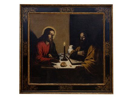 Trophime Bigot (attribuito a)   Cena in Emmaus  