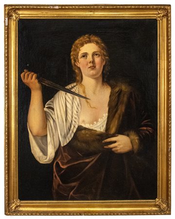 Scuola italiana del XIX secolo   Lucrezia Romana 