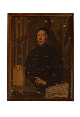 Pittore toscano degli inizi del XVIII secolo   Ritratto del filosofo, presbitero e medico Cataldo Jannelli 