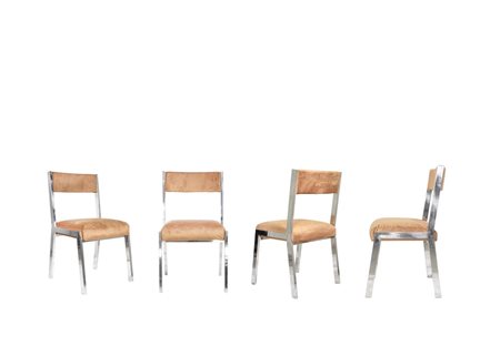 Set di quattro sedie vintage