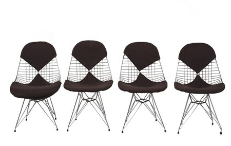 Set di quattro sedie "DKR/2"