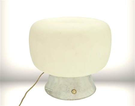 Lampada da tavolo Space Age bianca