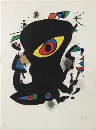 MIRO' JOAN (1893 - 1983) - Galeria Maeght.