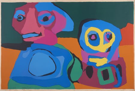 APPEL KAREL (1921 - 2006) - Looking into the infinite.