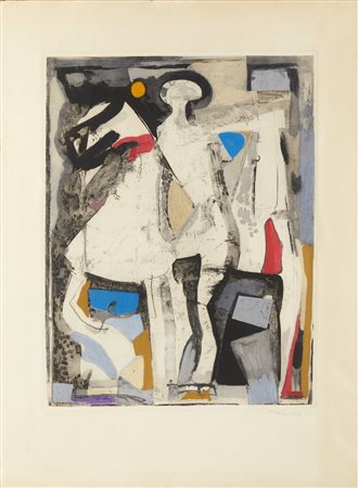 MARINI MARINO (1901 - 1980) - In equilibrio (Tavola III).