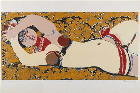 FIUME SALVATORE (1915 - 1997) - Nudo di donna.