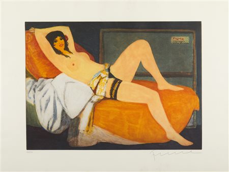 FIUME SALVATORE (1915 - 1997) - Omaggio alla donna.
