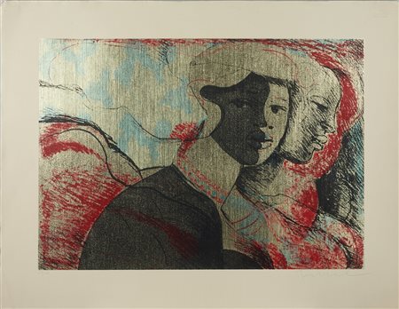 FIUME SALVATORE (1915 - 1997) - Senza titolo.