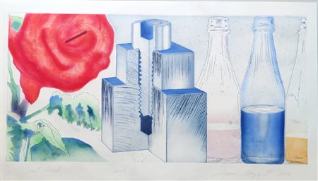 ROSENQUIST JAMES (1933 - 2017) - Just desert, Israel.