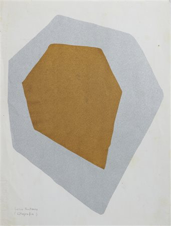FONTANA LUCIO (1899 - 1968) - Concetto spaziale (Bellezza).