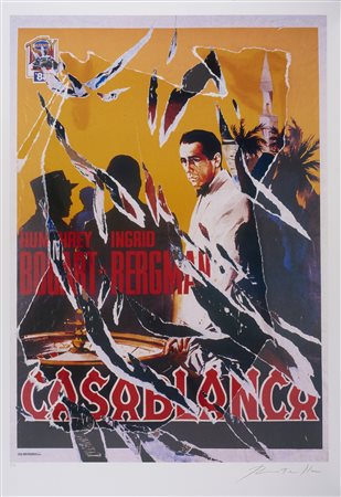 ROTELLA MIMMO (1918 - 2006) - Casablanca.