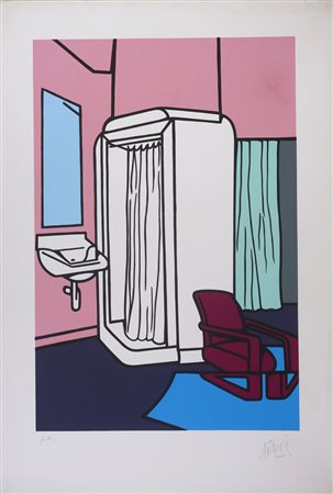 ADAMI VALERIO (n. 1935) - Senza titolo.