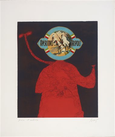 BAJ ENRICO (1924 - 2003) - Aperitivo Tripoli.