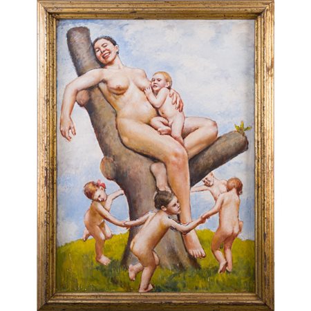 FRANCESCO CAMARDA, Olio su tela