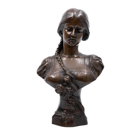 EDOUARD DROUOT, Scultura in bronzo