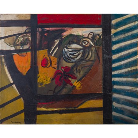 SALVATORE PROVINO, Olio su tela