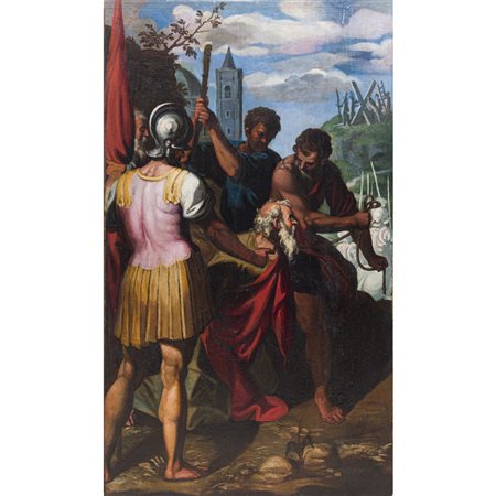 MARCO DAL PINO (Attr.le), Tempera grassa e olio su tavola