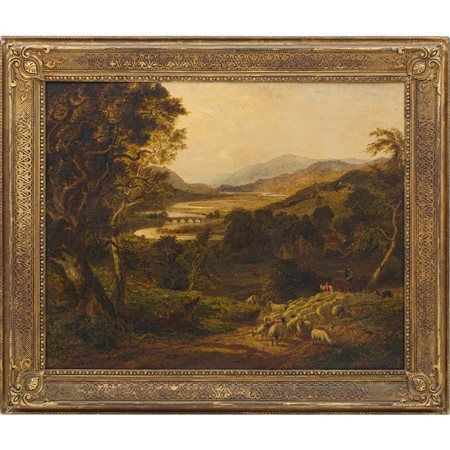 SCUOLA FRANCESE DELLA FINE DEL XVIII SECOLO, Olio su tela