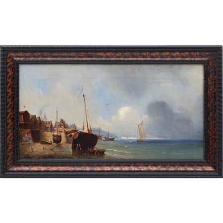 SCUOLA INGLESE DEL XIX SECOLO, Olio su tela