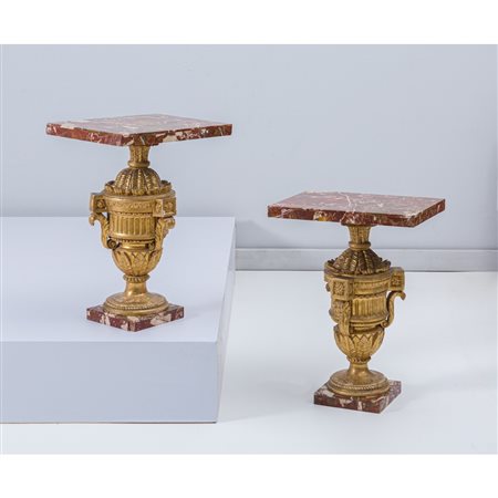 MANIF. PALERMITANA FINE XVIII SECOLO, Coppia piccoli tavoli