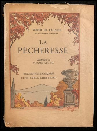 HENRI DE REGNIER La Percheresse Paris, 1930 In-8 21.4x15.6 cm Illustrato da...