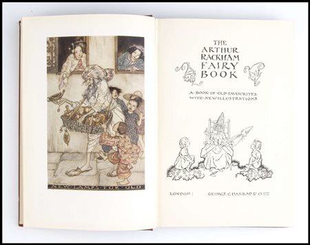 ARTHUR RACKHAM Fairy book. Londra George Harrap 1933 Il libro contiene 8...