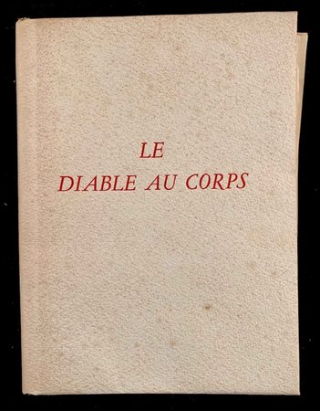 RAIMOND RADIGUET - SUZANNE BALLIVET Le diable au corps Paris, 1948 In-4...
