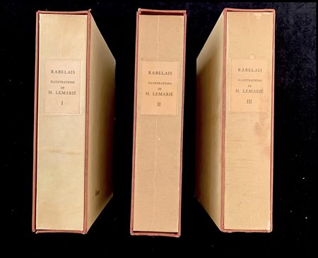 HENRI LEMARIÉ RABELAIS Gargantua Pantagruel. Paris, Editions du Rameau d'Or,...