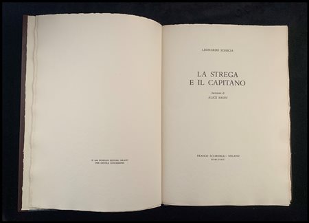 LEONARDO SCIASCIA - ALIGI SASSU La strega e il capitano Milano, Franco...