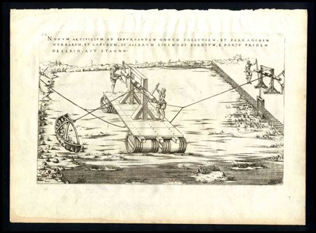 Jacques Besson (1500c.-1569) NOVVM ARTIFICIVM AD EXPURGANDAM OMNEM COLLVVIEM,...