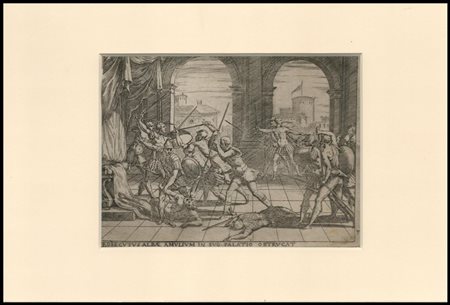 Giovanni Battista Fontana (1524-1587) La storia di Romolo e Remo (15 tavole)...