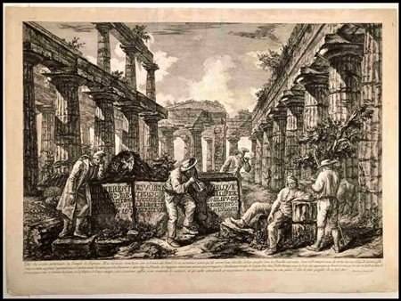 Giovanni Battista Piranesi (1720-1778) e Francesco Piranesi (1758-1810) Vue...