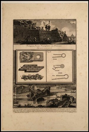 Giovanni Battista Piranesi (1720-1778) Reliquiae Pontis Triumphalis seu...