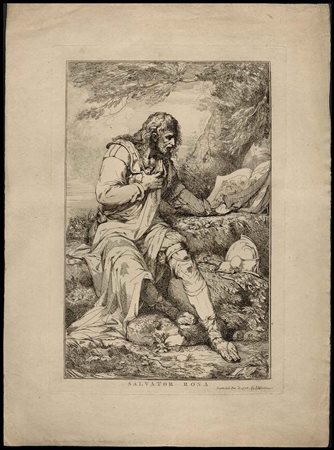 John Hamilton Mortimer (1740-1779) Ritratto di Salvator Rosa, 1778...
