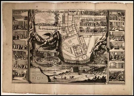 Anonimo incisore del XVIII secolo PLAN DU CONCLAVE et Description des...